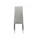 Стул ВВР Арни серый, велюр